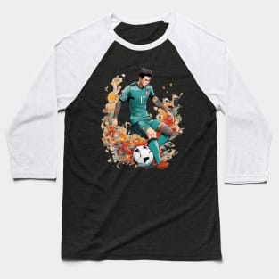 Football Asia Baseball T-Shirt